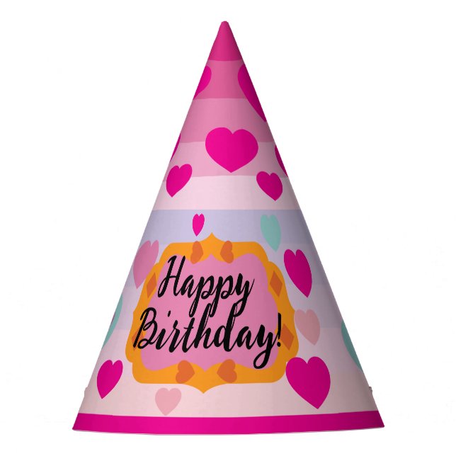 Birthday hats for guests! partyhütchen (Vorderseite)