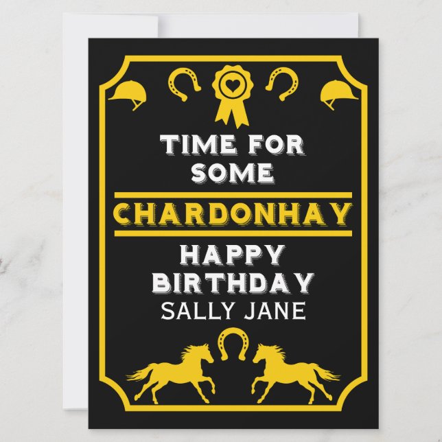 Birthday Horseback Riding (Vorderseite)