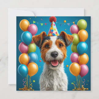 Birthday Hund Einladung