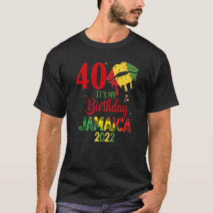 Birthday Jamaica Girl 30. 50. Party Outfit Match T-Shirt