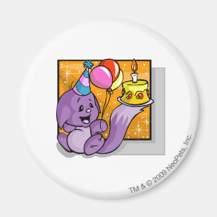 Birthday Kacheek Magnet