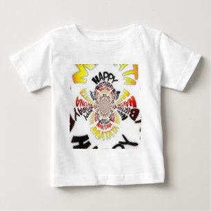 Birthday Kaleidoskop Art Print Baby T-shirt