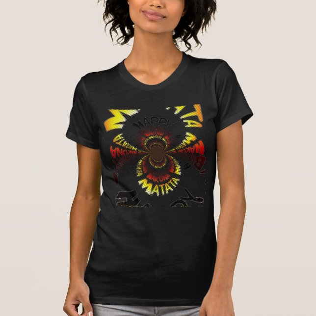 Birthday Kaleidoskop Art Print T-Shirt (Vorderseite)