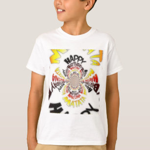 Birthday Kaleidoskop Art Print T-Shirt