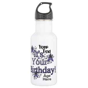 Birthday Keepake Liberty Flasche Trinkflasche