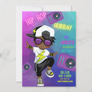 Birthday Kickback Invitation (Junge) Einladung