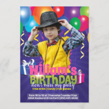 Birthday Kids Party Flyer
