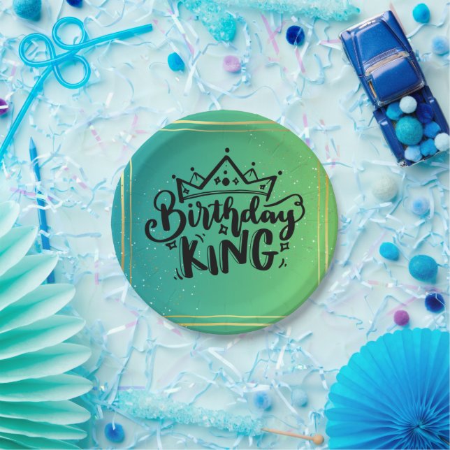 Birthday King Paper Teller (Party)