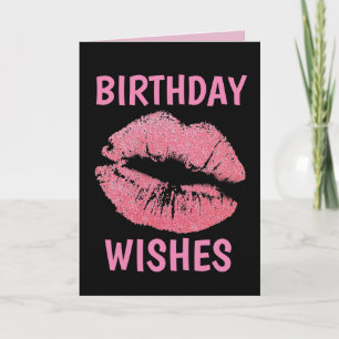 BIRTHDAY KISSES GREETCARDS KARTE