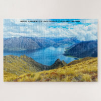 Birthday Lake Wanaka Otago Neuseeland Jigsaw Puzz