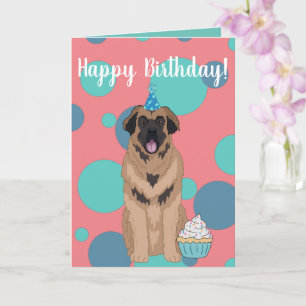 Birthday Leonberger Card Karte