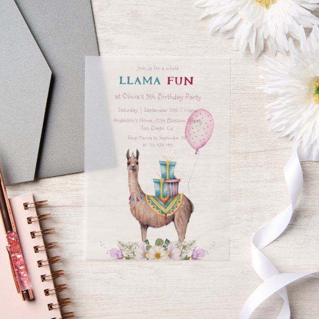 Birthday Llama (Hochzeit)