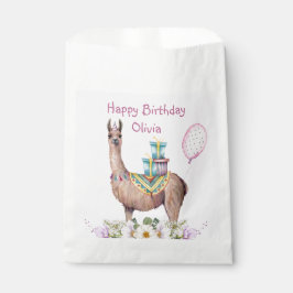 Birthday Llama Geschenktütchen