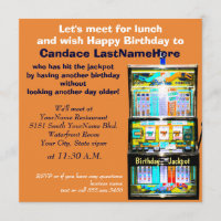 Birthday Luncheon Slot Machine Jackpot