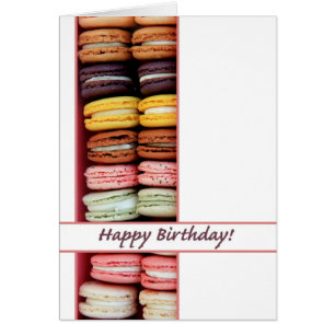 Birthday Macaron Card