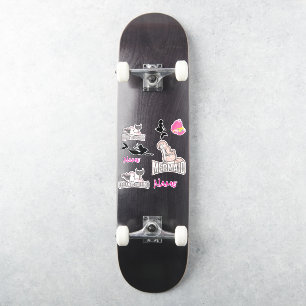 Birthday Mermaid Girl Sticker