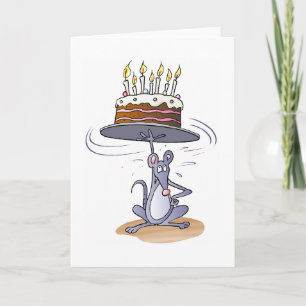Birthday Mouse Karte