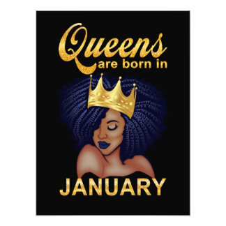 Birthday Ohrts Queens Are Born Fotodruck