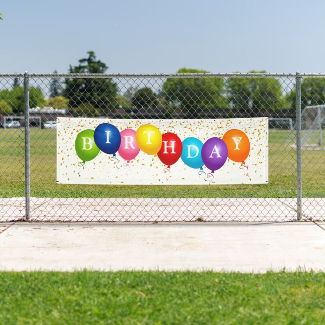 Birthday Outdoor Banner (Insitu)
