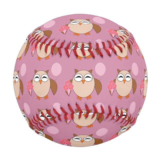 Birthday Owl Baseball (Vorderseite)