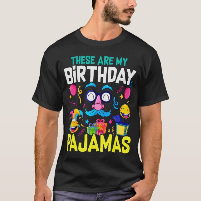 Birthday Pajama Cute Top Pj Girls Sleep  (Vorderseite)