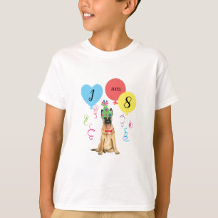 Birthday Party Balloons Malinois T-Shirt