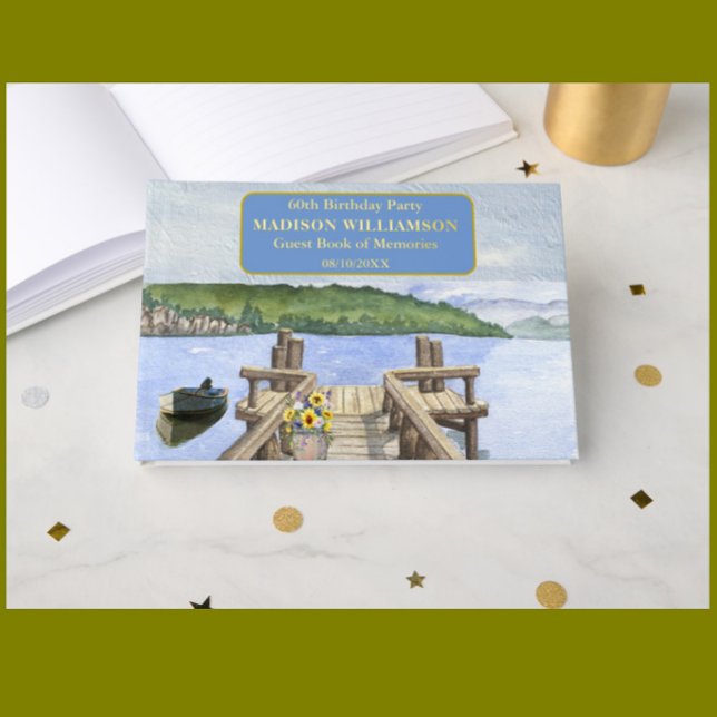 Birthday Party Bergsee Dock Wilhelm Tell Gästebuch (Von Creator hochgeladen)