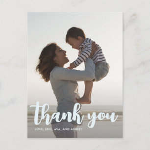 Birthday Party Blue Boys Vielen Dank, dass Sie Scr Postkarte