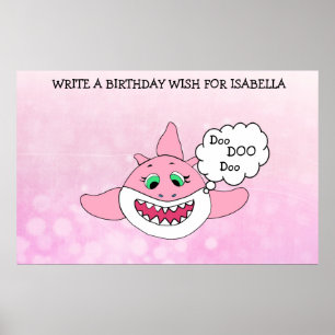 Birthday Party Friends and Family Sign this Poster