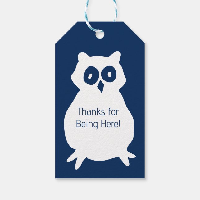 Birthday Party Geschenkanhänger (Rückseite)