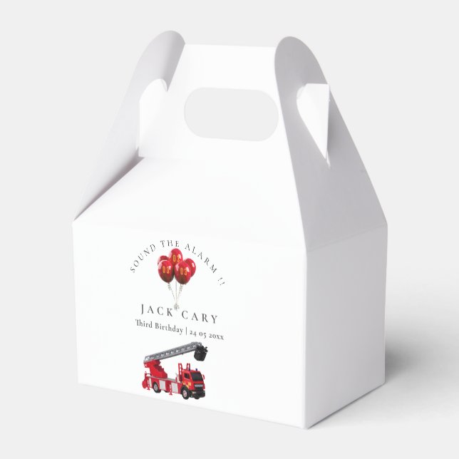 Birthday Party Geschenkschachtel (Rückseite)