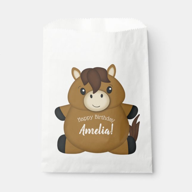 Birthday Party Geschenktütchen (Vorderseite)