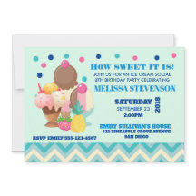 Birthday Party Ice Creme Social