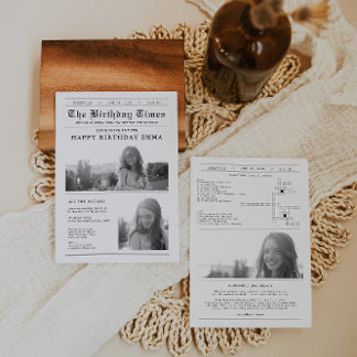 Birthday Party in der Neuzeitung