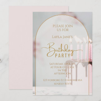 Birthday Party Invitation Einladung