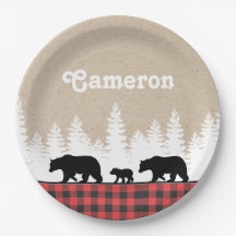 Birthday Party kariert Bears