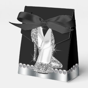 Birthday Party mit Black High Heel Shoe Geschenkschachtel