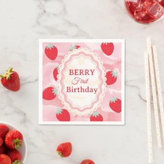 Birthday Party napkins Serviette