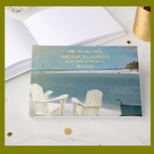 Birthday Party Ocean Beach Chairs Real Gold Fossil