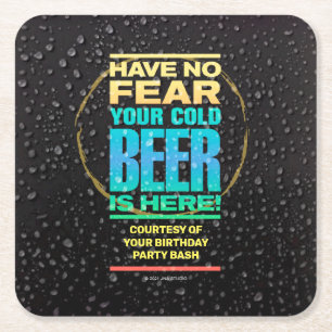 Birthday Party Paper Untersetzer