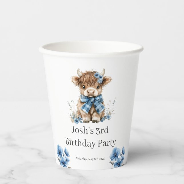 Birthday Party Pappbecher (Vorderseite)