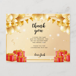 Birthday Party Postkarte