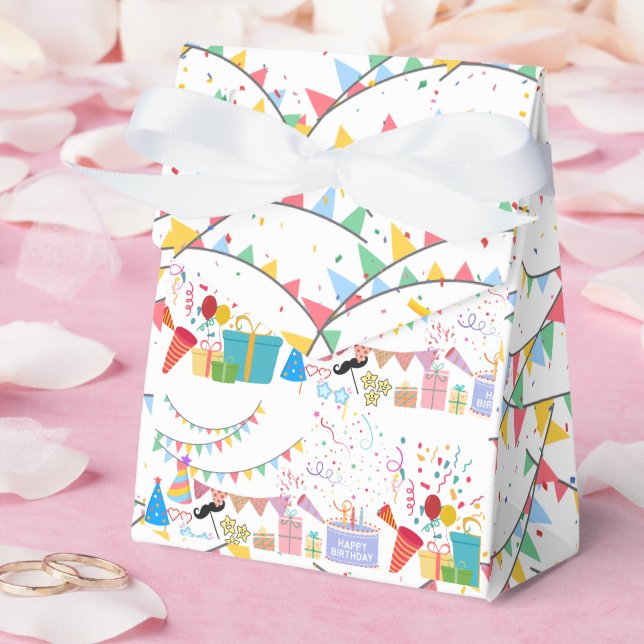 Birthday Party Props Colorful Favor Box Geschenkschachtel (Hochzeit)