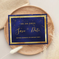 Birthday Partymarinavien Save the Date