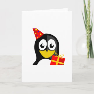 Birthday Penguin Karte