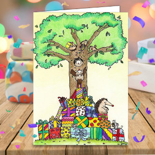 BIRTHDAY PRÄSENTIERT Grußkarte von Nicole Janes Karte