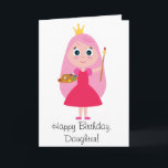 Birthday Princess Artist Daughter Karte<br><div class="desc">Diese Karte ist für eine Prinzessin-Künstlertochter zum Geburtstag. Passende Artikel,  wie die Schürze des Kindes und Aufkleber,  sind unter den entsprechenden Kategorien im Pinguincornerstore erhältlich.</div>