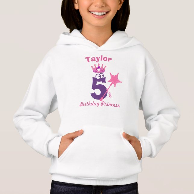 Birthday Princess Hoodie (Vorderseite)