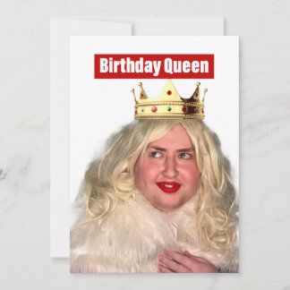 Birthday Queen Feiertagskarte