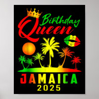 Birthday Queen Jamaica Girls Trip 2025 Party Women